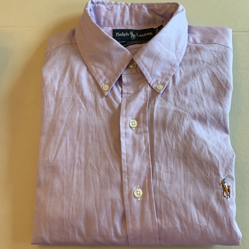 Ralph Lauren Yarmouth 100% Cotton pinpoint oxford